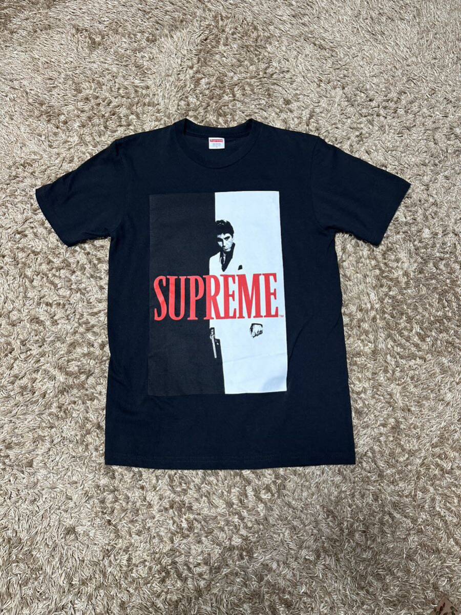 Sサイズ supreme scarface tee シュプリーム スカーフェイス tシャツ_画像1