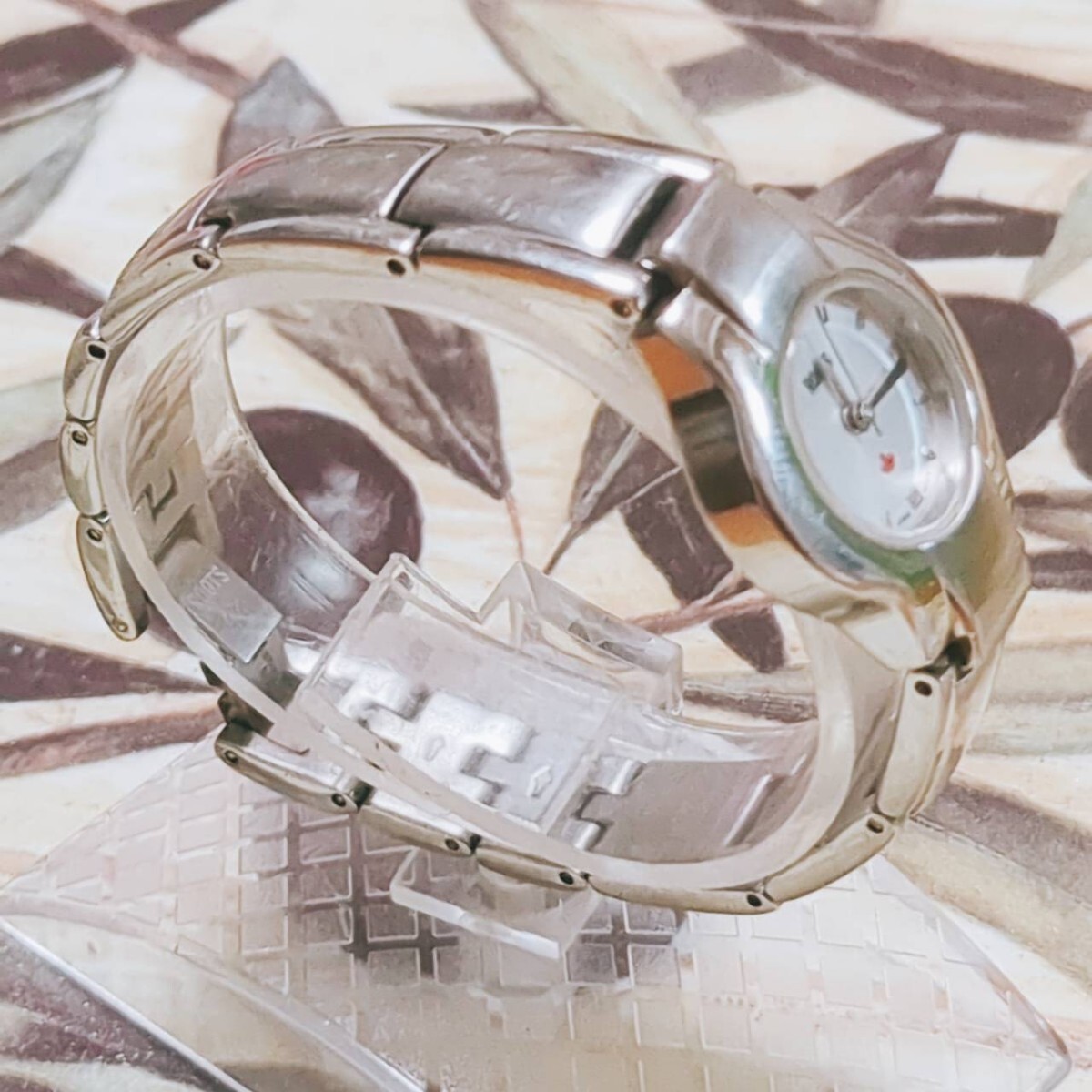 ROOTS カナダ 腕時計 レディース ステンレススチール 日本 ムーブメント クォーツ 白文字盤 時計_画像6