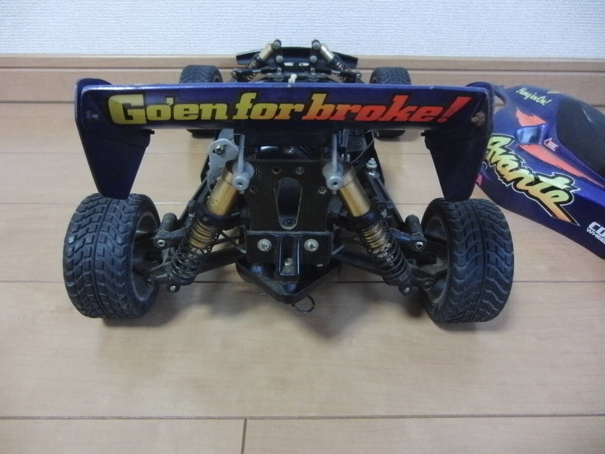 当時物 1/10 RC 田宮模型 タミヤ アバンテ ジャンク品 プロポ　_画像5