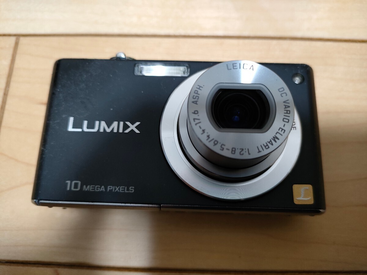 デジカメ Panasonic LUMIX DMC-FX35 ブラック ルミックス コンパクトデジタルカメラ パナソニック 動作確認済み 付属品あり 箱あり_画像5