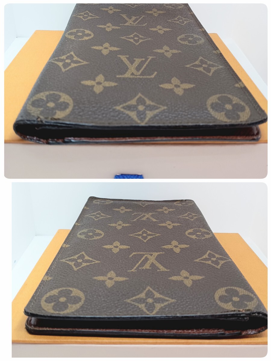 LOUIS VUITTON モノグラム札入れカードケース 二つ折り財布 ルイヴィトン_画像3