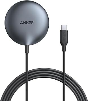 Anker MagGo Wireless Charger (Pad) 【Qi2対応 / マグネット式ワイヤレス充電器 / 15W】_画像1