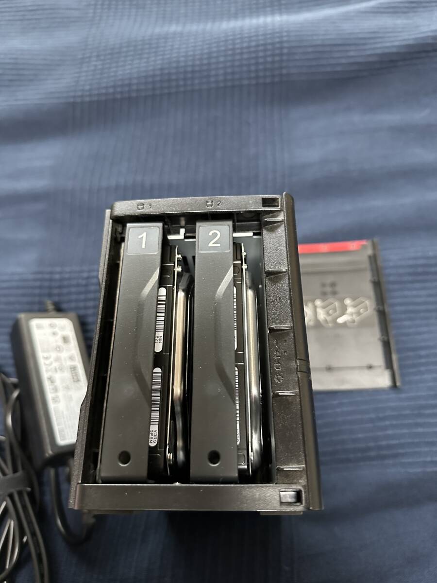 バッファロー LINKStation LS220DBシリーズ BUFFALO LS220D0202B 1TB×2 動作確認 初期化済 中古品 送料込みの画像3