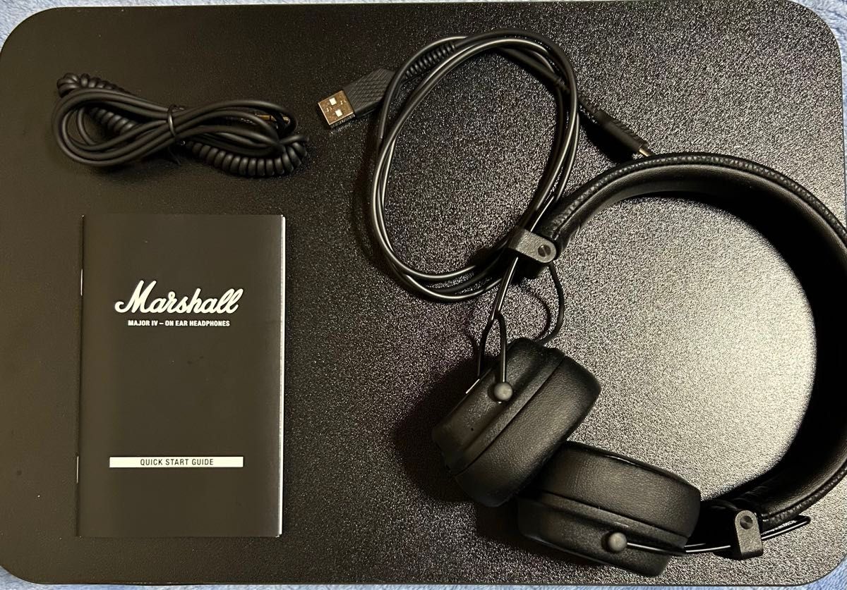 国内正規品 Marshall MAJOR IV Bluetoothヘッドホンブラック