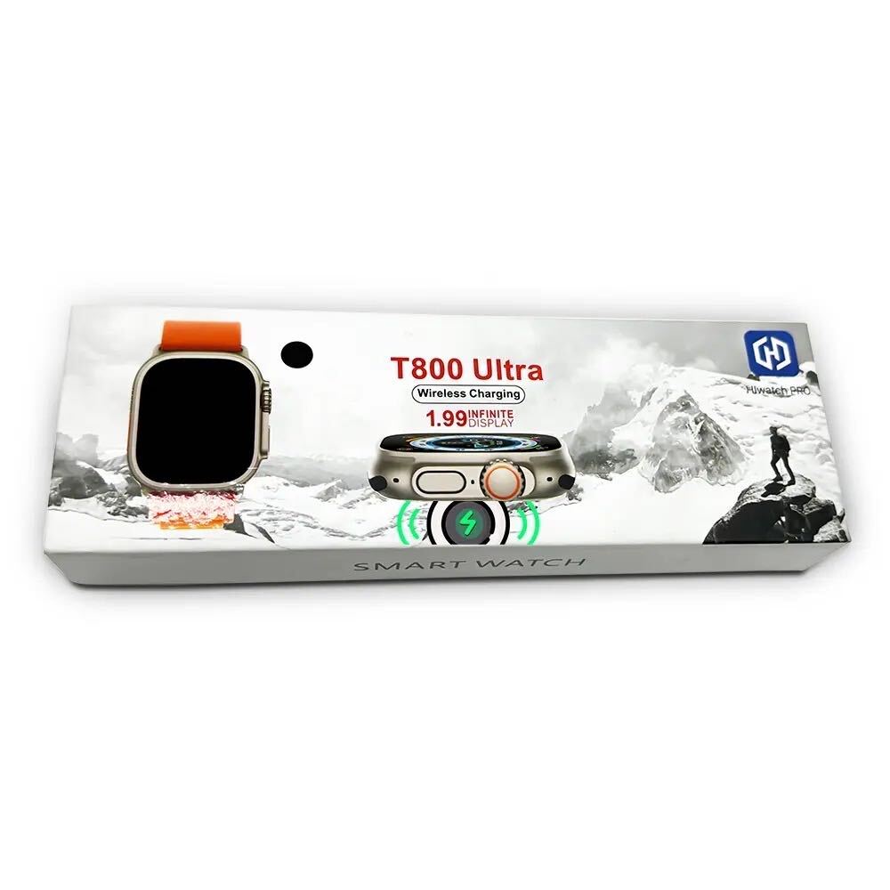 [ немедленная уплата ] новейшая модель смарт-часы ULTRA серый резиновая лента японский язык Bluetooth здоровье управление водонепроницаемый телефонный разговор Android iPhone (Apple Watch альтернативный )