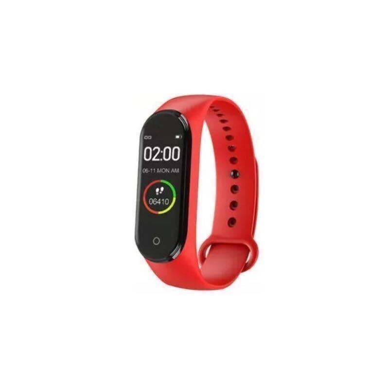[1 иен ] новейшая модель новый товар смарт-часы M4 красный Bluetooth кемпинг уличный водонепроницаемый часы цифровой 