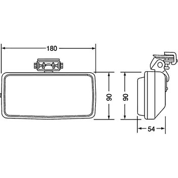 KOITO180角型フォグランプ 2個セット_画像4