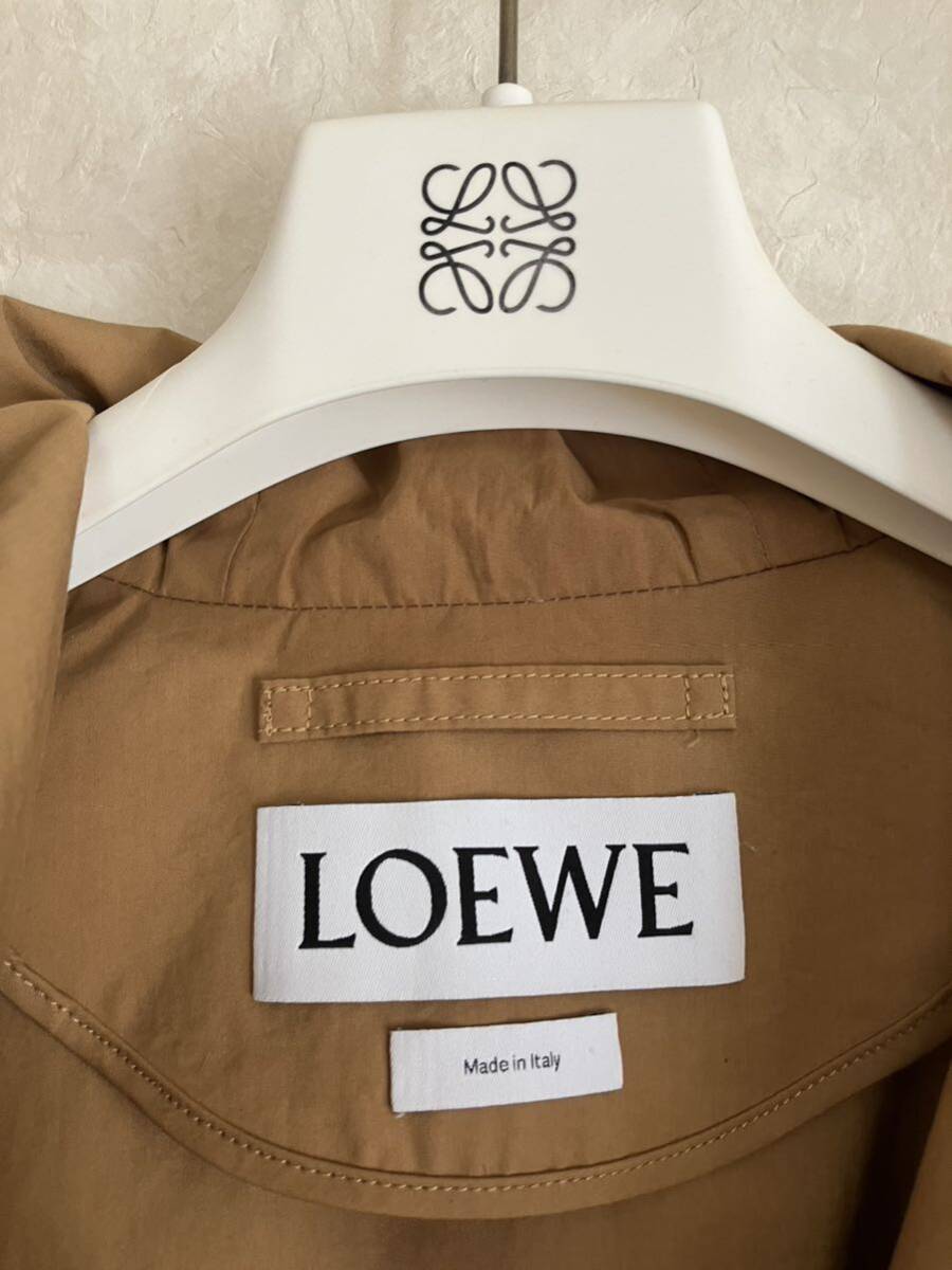 loewe ジップアップブルゾン　パーカー　アナグラム　レザーパッチ　ジャケット_画像3