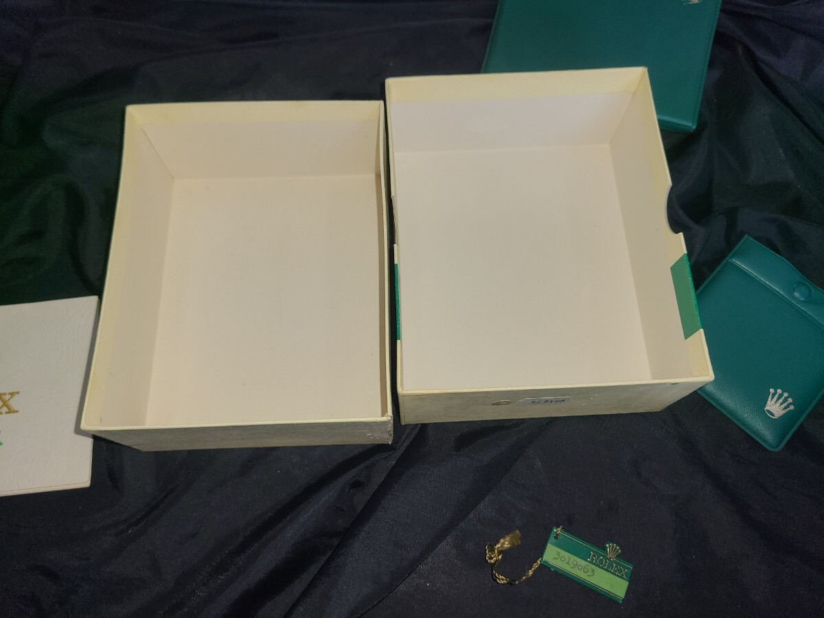 ■旧いROLEXの空き箱と付属品のみ■ロレックス箱.ボックス.ケース.BOX_画像8