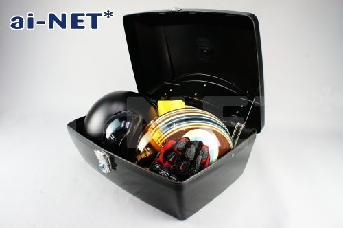 3ヶ月保証 リアボックス リアケース 大容量 ヘルメット収納 黒_画像6