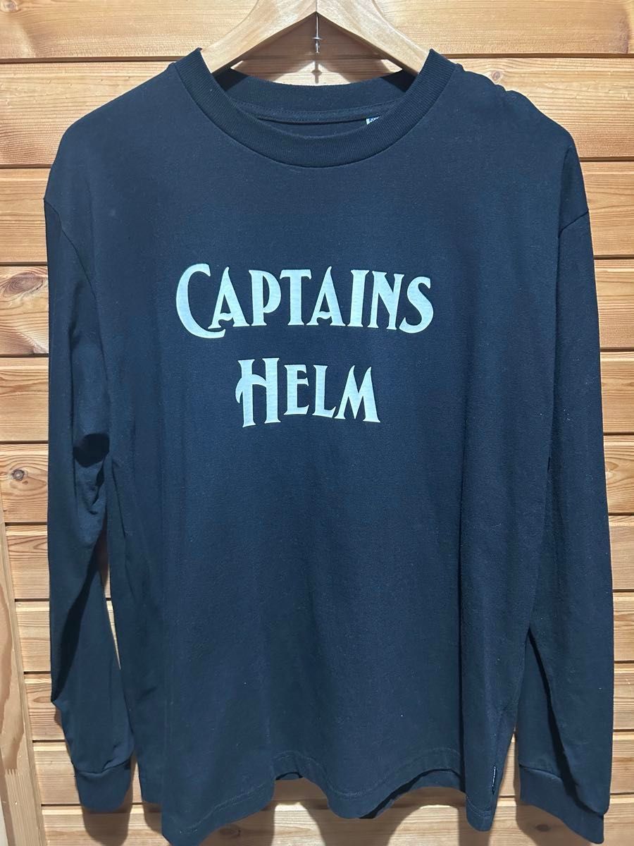 CAPTAINS HELM　#BACTERIA-PROOF LOGO L/S