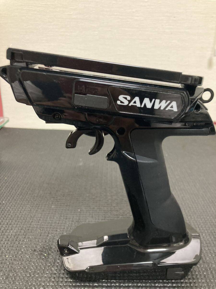 SANWA サンワ MT-44 限定ピアノブラック 中古品 送信機のみ の画像3