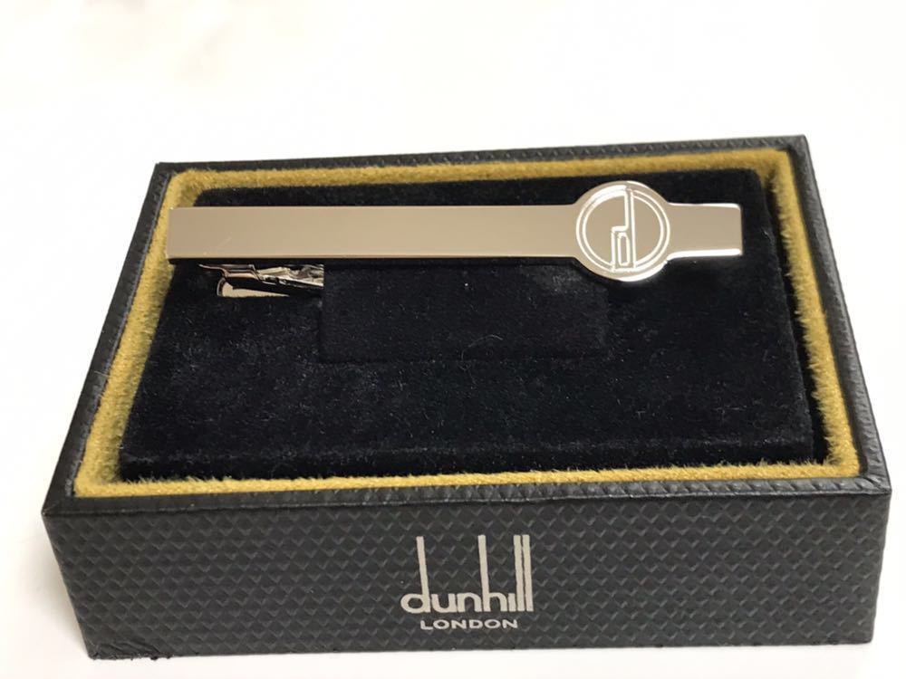 new goods unused Dunhill oval necktie pin tiepin Thai bar 