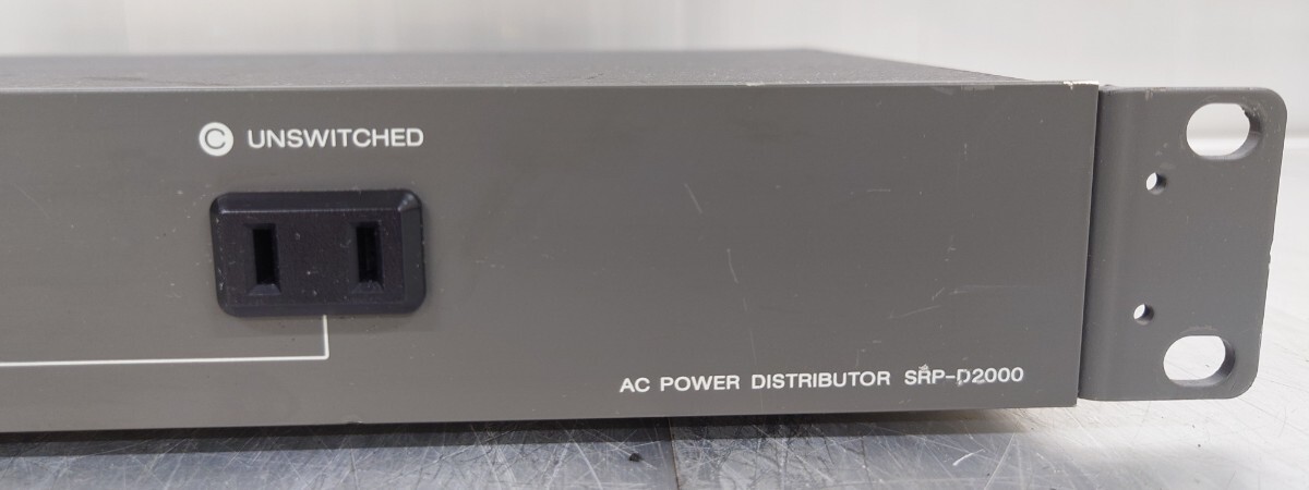 SONY ACパワーディストリビューター SRP-D2000 各電源プラグ確認済み_画像3