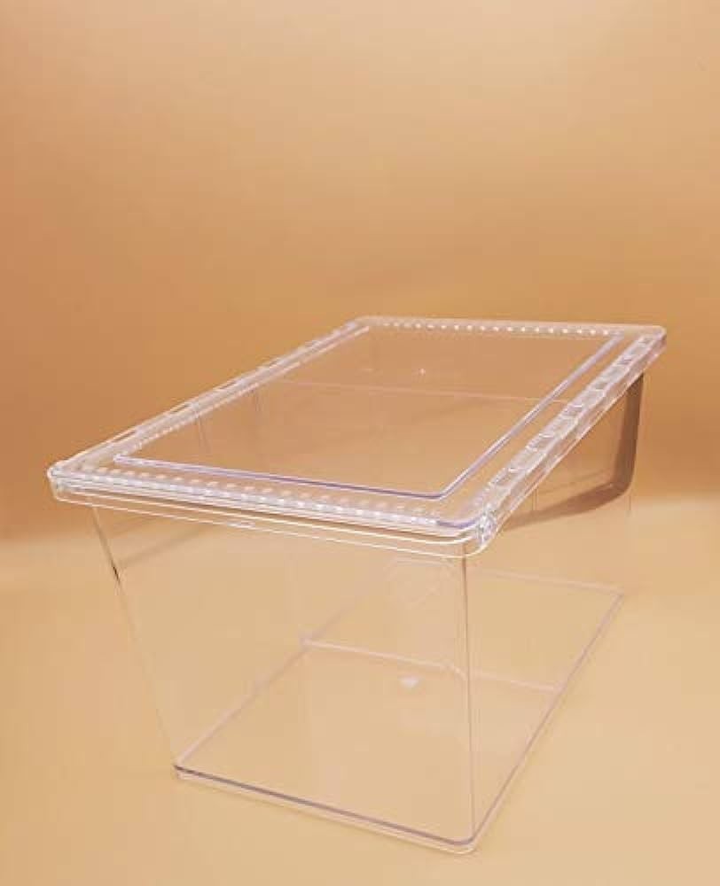 [ free shipping ] clear slider Large plastic case 1 piece 
