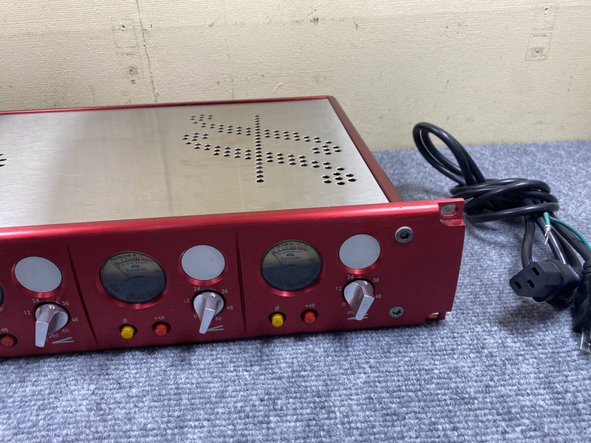 513 Focusrite RED1 Quad Mic-pre マイクプリアンプ_画像3