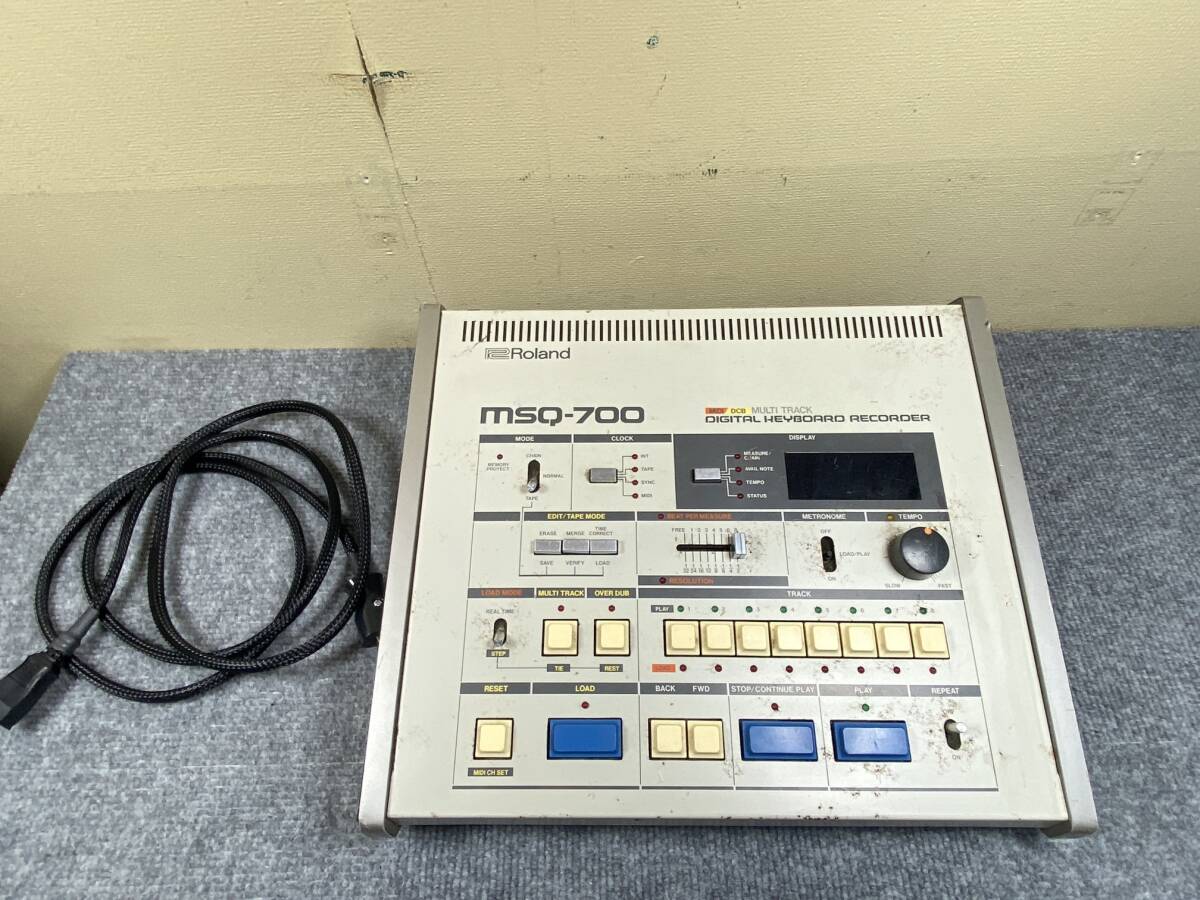 512 ジャンク ROLAND MSQ-700 DIGITAL KEYBOARD RECORDER シーケンサー_画像1