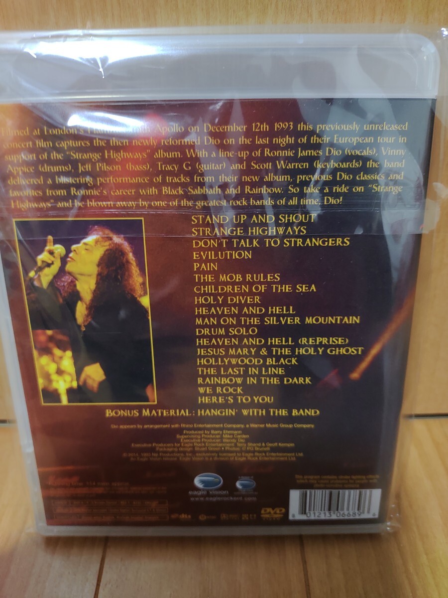 輸入盤DVD★Dio- LIVE in LONDON Hammersmith Apollo-1993★Rainbow/Black Sabbath★ディオ/レインボウ/ブラック・サバス_画像2