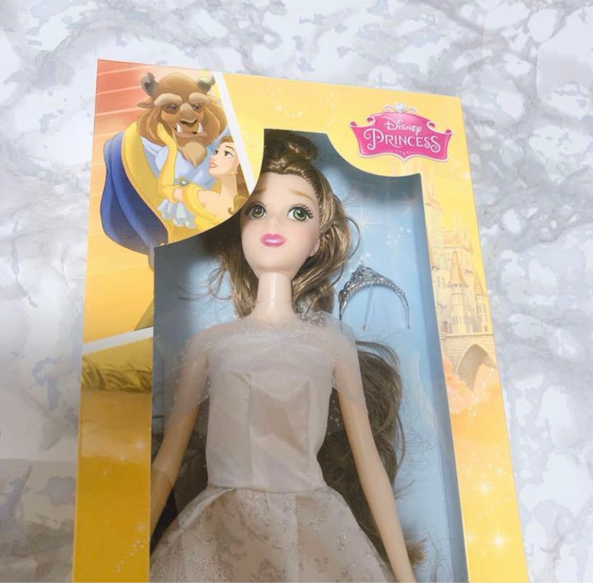 美女と野獣　ベル　プリンセス　ディズニー　Disney 人形　着せ替え　リカちゃん　バービー　Barbie