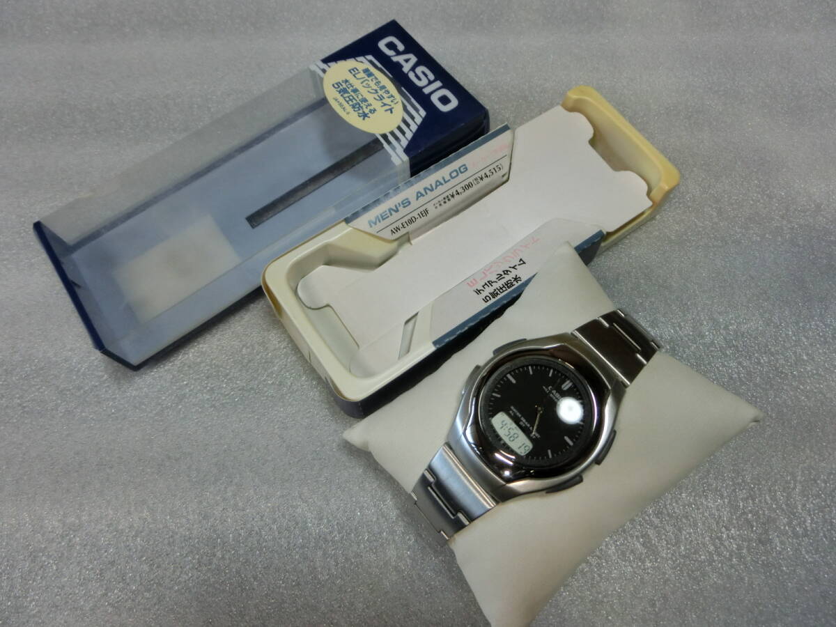 カシオ メンズデジアナ時計 5気圧防水 (AW-E10D-1EJF) 美品_画像8