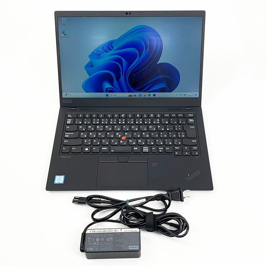 訳あり Lenovo ThinkPad X1 Carbon 7th Gen 20QE-S1DV00◆Win11pro i5-8265U メモリ8GB SSD512GB [U11169]_画像1