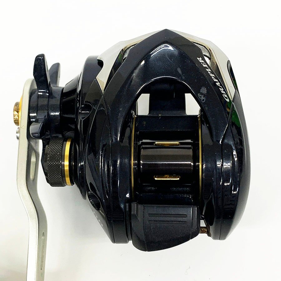 訳あり SHIMANO シマノ 16 グラップラー GRAPPLER BB 201HG ベイトリール 左ハンドル◆ハンドル交換品 [U12837]_画像2