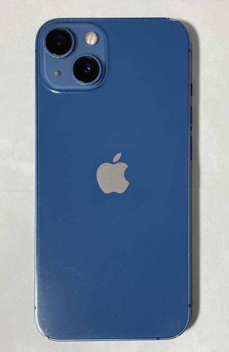【中古】iPhone 13 ブルー Blue 128GB SIMフリー_画像1