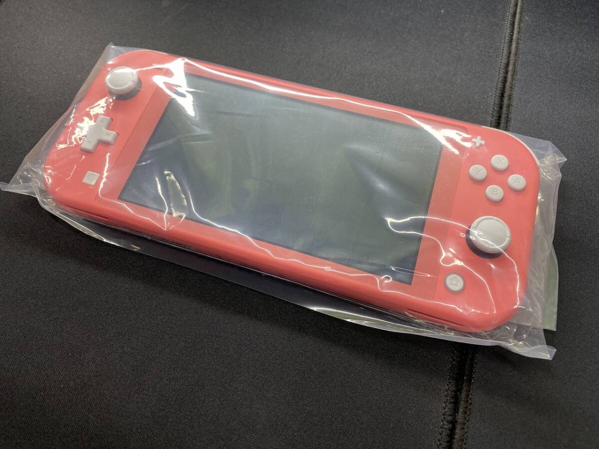 【動作未確認】任天堂 Nintendo ニンテンドースイッチ ライト 本体のみ コーラル 1点 Switch Lite 中古 ゲーム機 GAME おもちゃ 通電確認済