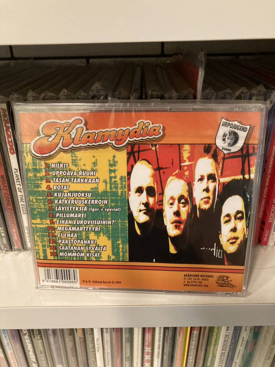 大量出品 Klamydia「Urpojugend -Suami 」CD レア punk pop melodic finland 母国語パンク rock ramones メロディック フィンランド_画像2