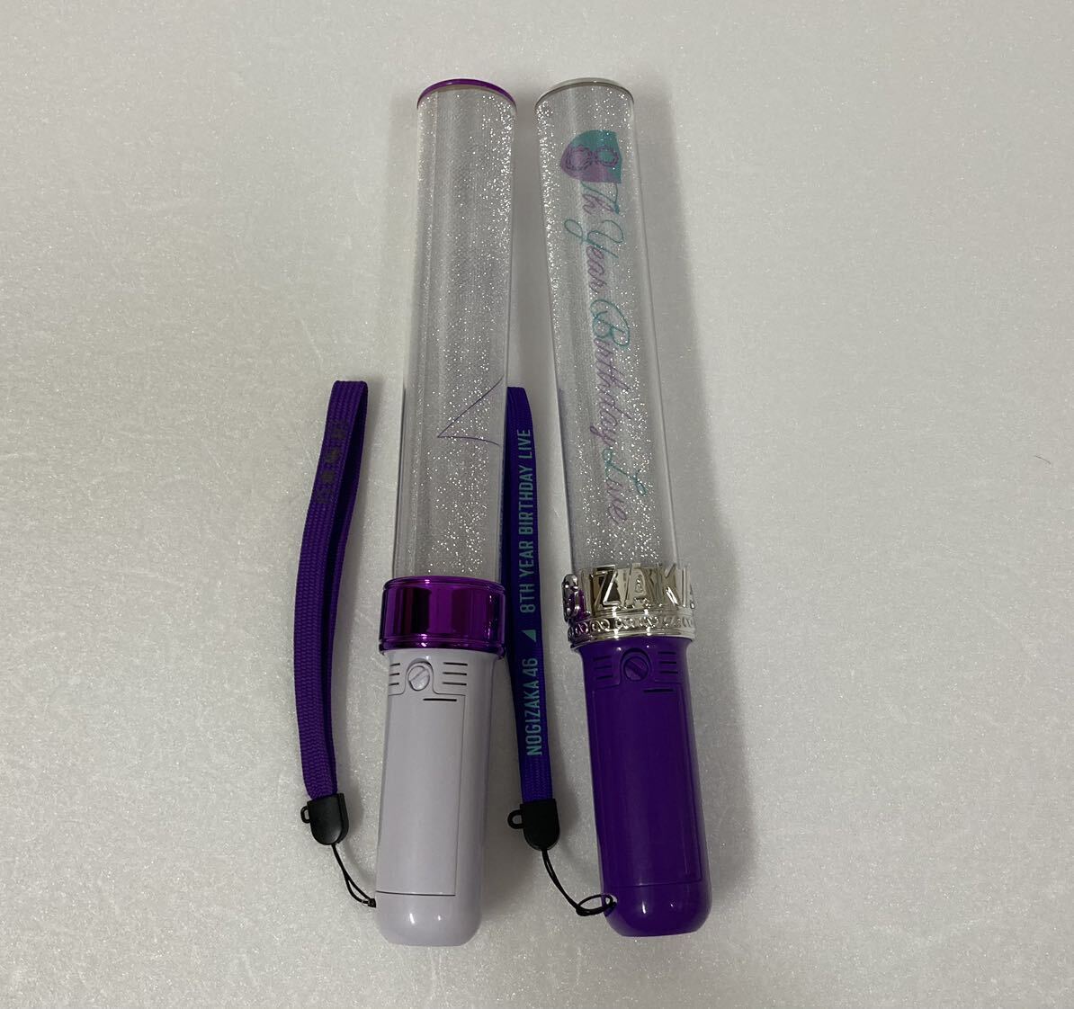  operation verification settled Nogizaka 46 stick light penlight 8th year birthday live rhinoceros lium2 pcs set 