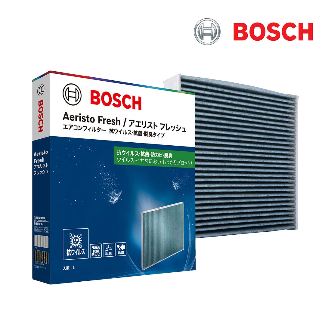 BOSCH ボッシュ エアコンフィルター Aeristo Fresh アエリストフレッシュ ムーヴコンテカスタム L585S H20.08～H29.03 AFS-S03_画像1