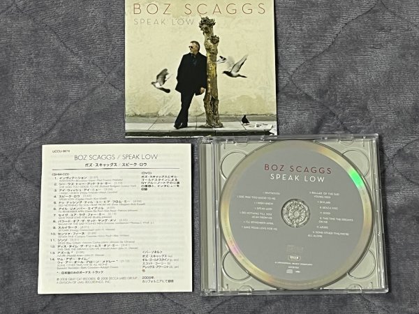 ボズ・スキャッグス スピーク・ロウ 初回限定盤 SHM-CD+DVD 送料無料 ボーナス・トラック Boz Scaggs Speak Low_画像1