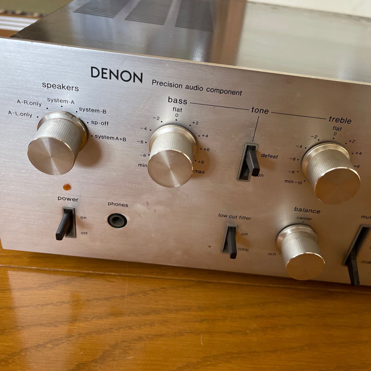 プリメインアンプ DENON デノン PMA-501 通電せず　ジャンク品_画像2