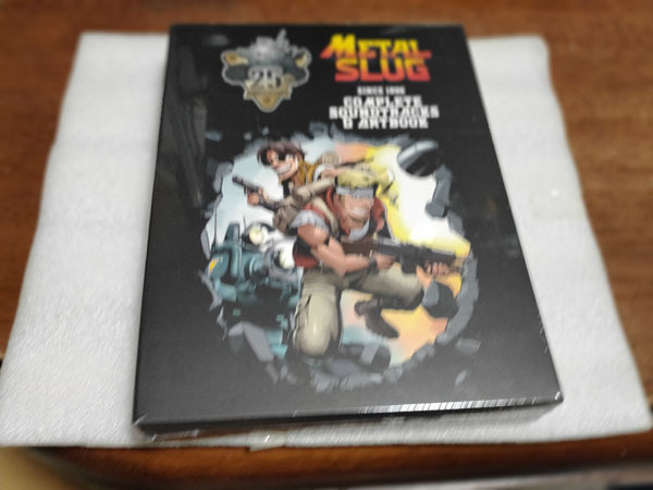 ●メタルスラッグ コンプリート サウンドトラック＆アートブック 北米版 未開封 Metal Slug Complete Soundtracks & Artbook サウンドBOX_画像3