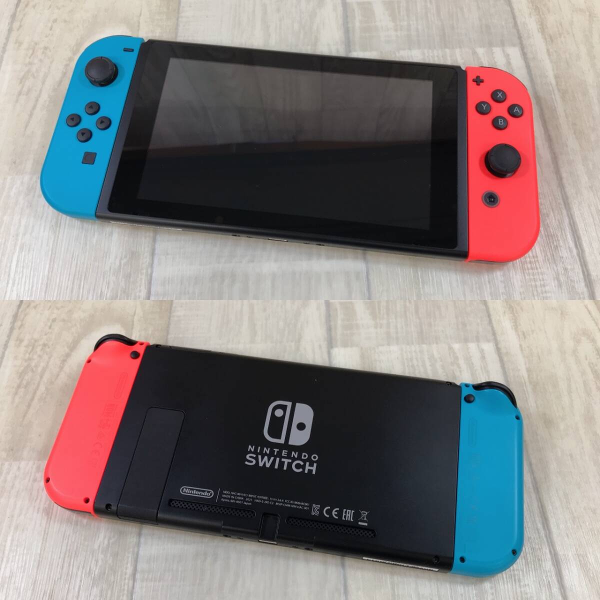 T2633 美品 Nintendo Switch 本体 HAC-001 新型 ネオンブルー T2633 美品 Nintendo Switch 本体 HAC-001 新型 ネオンブルー