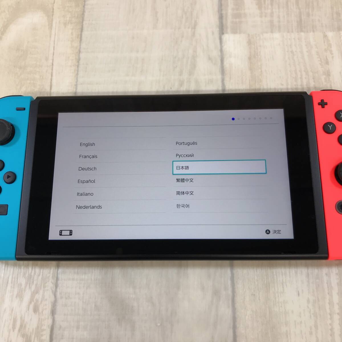 T2633 美品 Nintendo Switch 本体 HAC-001 新型 ネオンブルー T2633 美品 Nintendo Switch 本体 HAC-001 新型 ネオンブルー