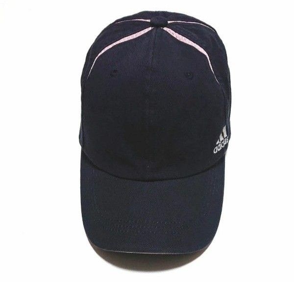 adidas アディダス キャップ 帽子 レディース ネイビー ピンク 一部 メッシュキャップ  サイドロゴ