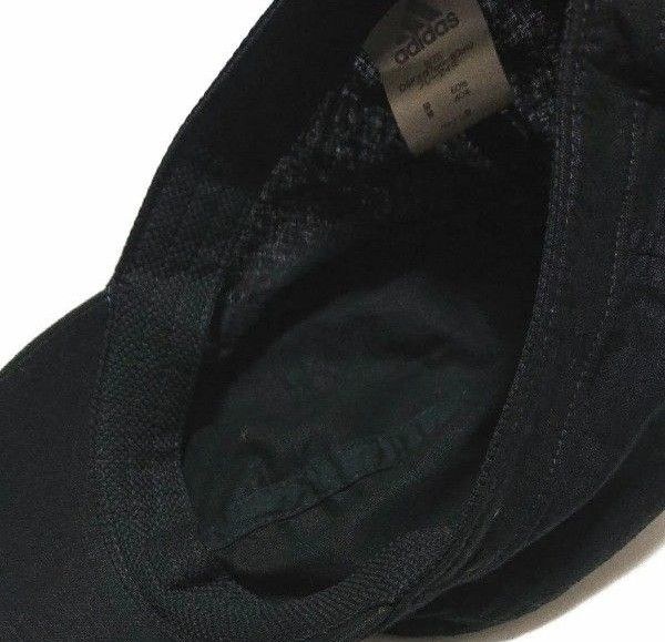 adidas アディダス キャスケット ブラック ピンク ロゴ  キャップ 帽子