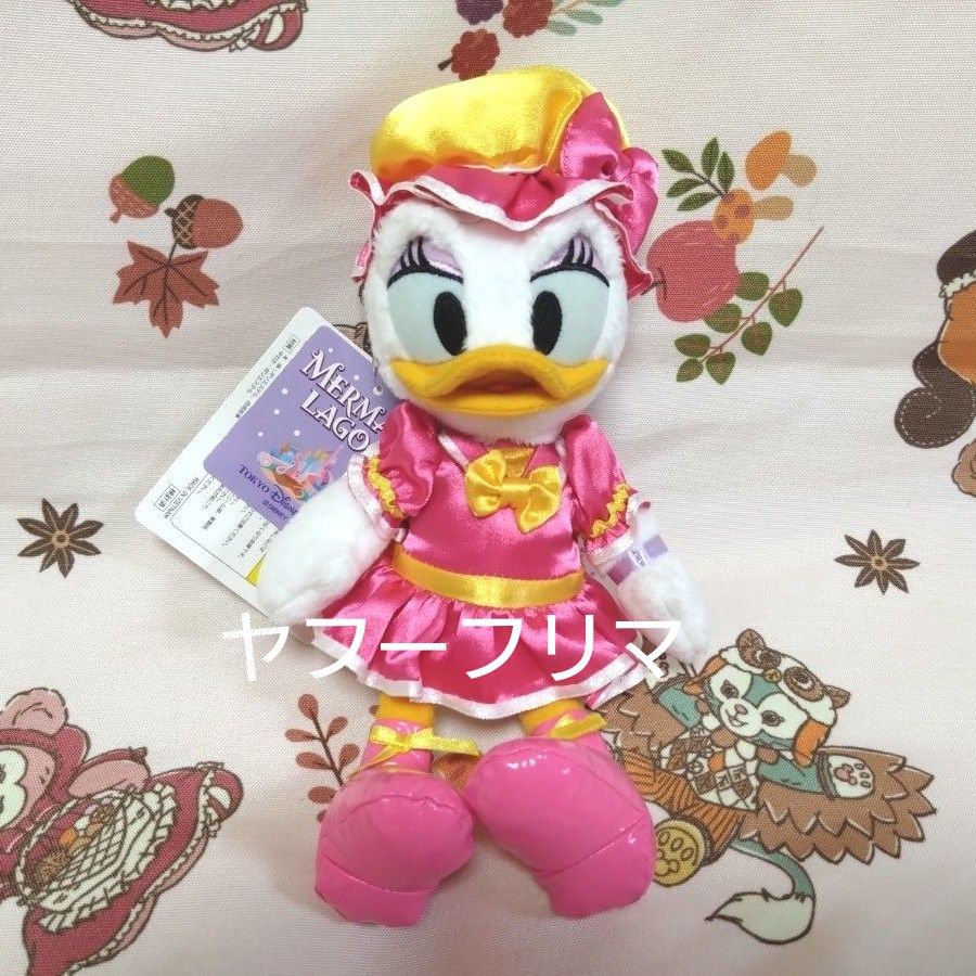 東京ディズニーシー マーメイドラグーン 海底 デイジー ぬいぐるみバッジ グリーティング TDS