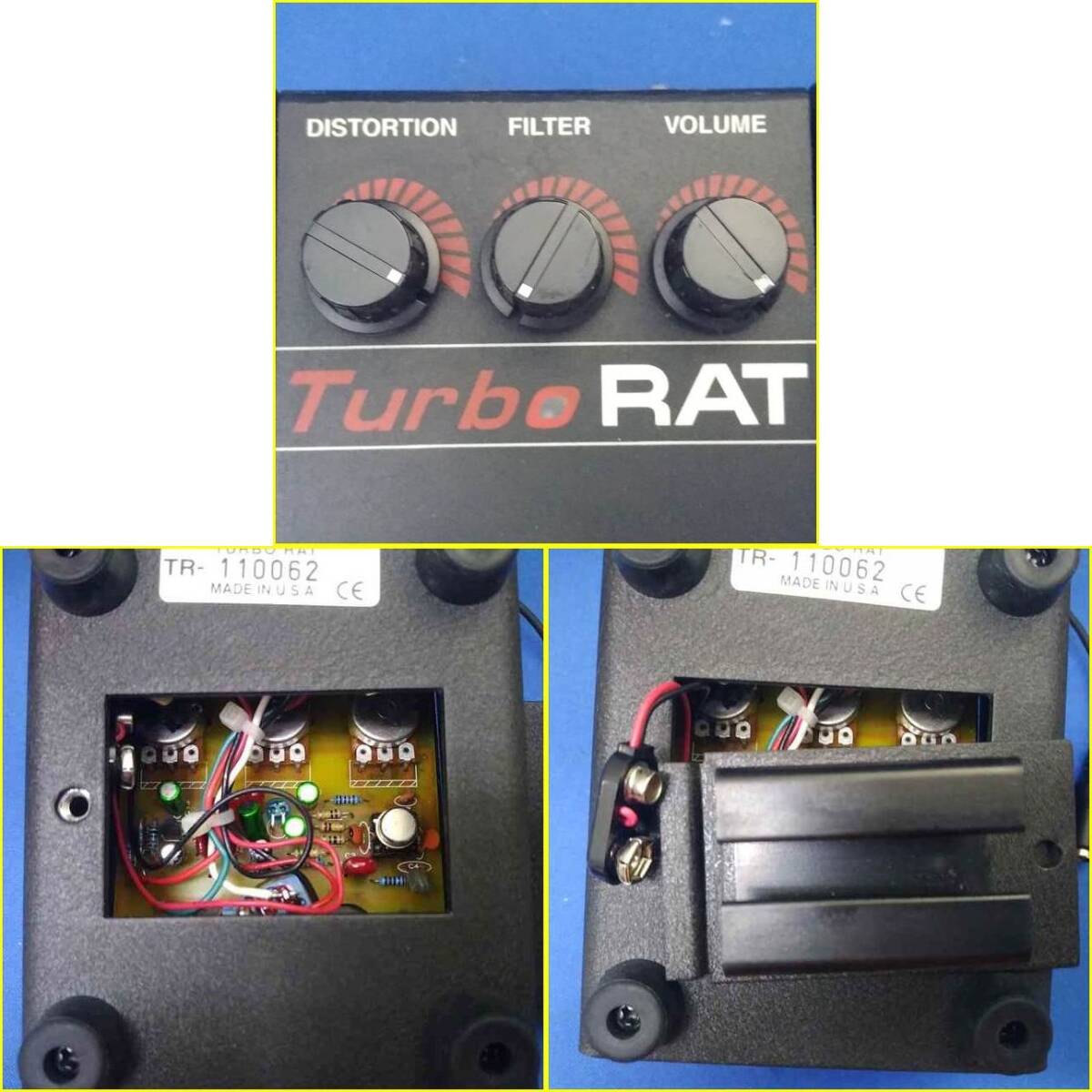 ★【USED/ギター ディストーション】 PROCO TURBO RAT/プロコ ターボ ラット/エフェクター ★_画像8