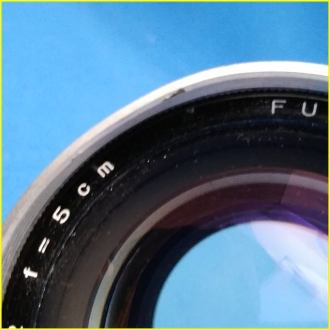 【希少!初期(前期)物/Leica ライカ Lマウント MF単焦点レンズ】FUJINON 50ｍｍ F1.2 フジノン 1:1.2 f=5cm /L39/SN:500034/FUJI PHOTO FILMの画像9