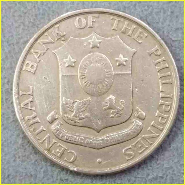 【フィリピン 25センタボ 硬貨/1962年】 TWENTY FIVE CENTAVOS/旧硬貨/コイン/洋銀_画像3