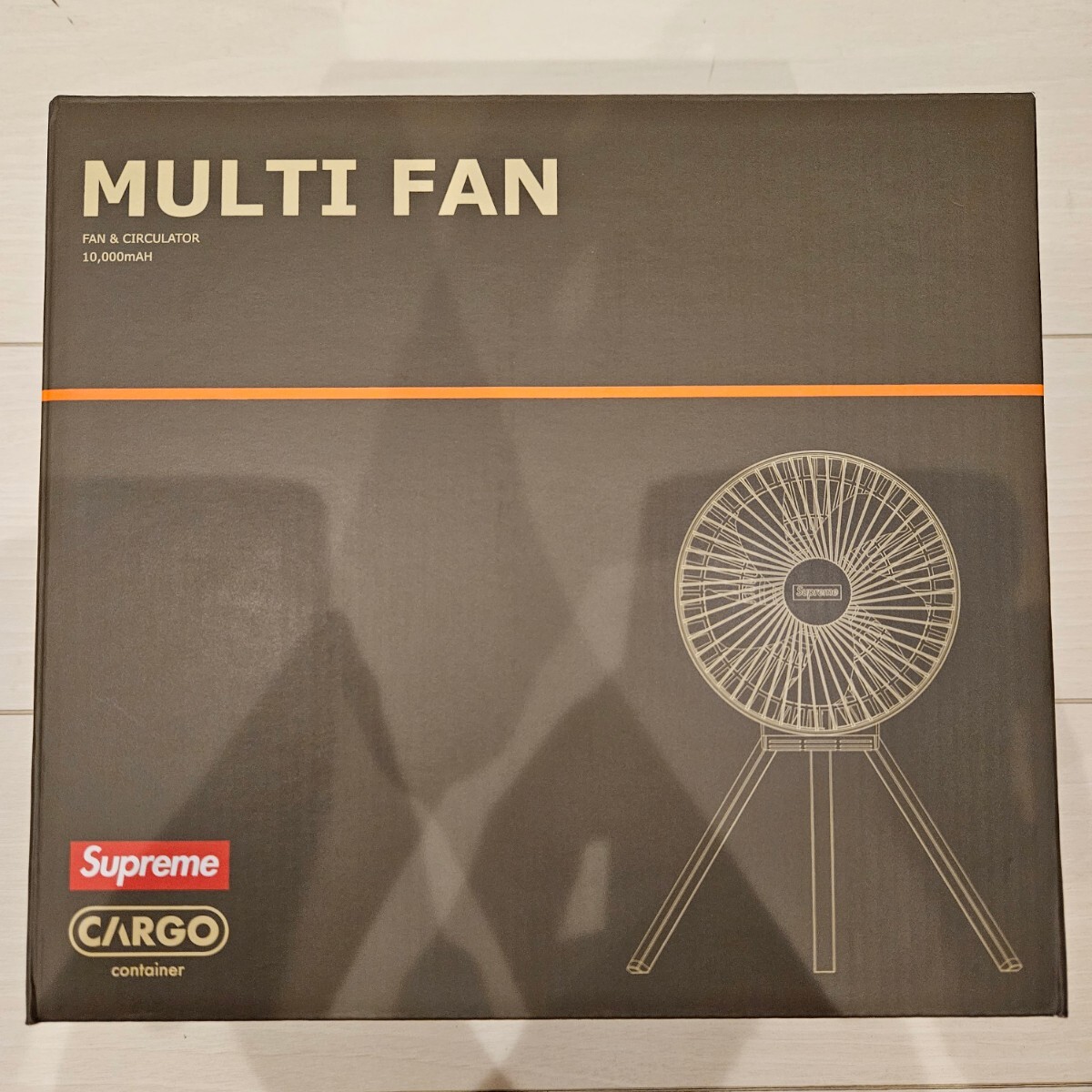 【送料無料】SUPREME CARGO CONTAINER ELECTRIC FAN OLIVE シュプリーム 扇風機 ファン_画像3