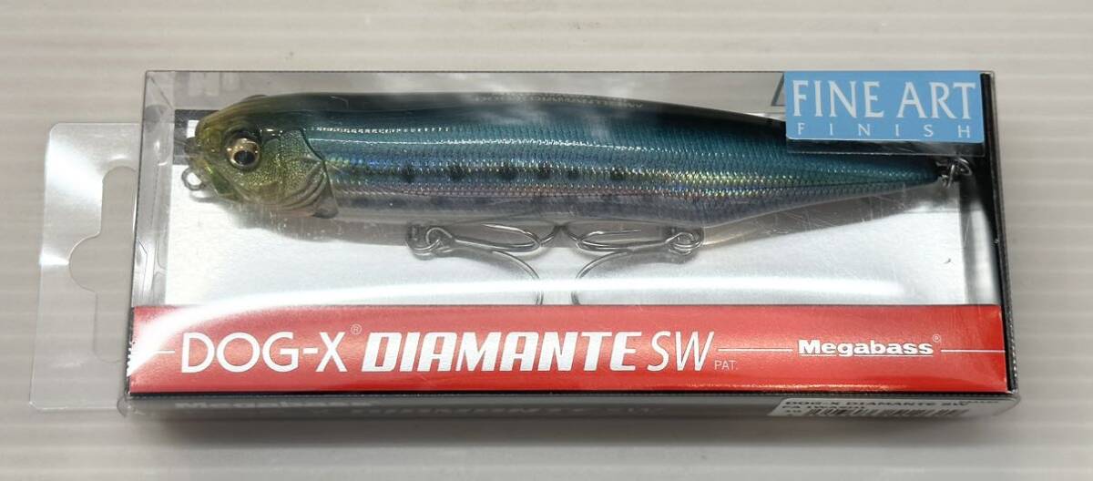 新品　メガバス　ドッグXディアマンテSW　FAイワシ　DOGX　DIAMANTE　SW_画像1