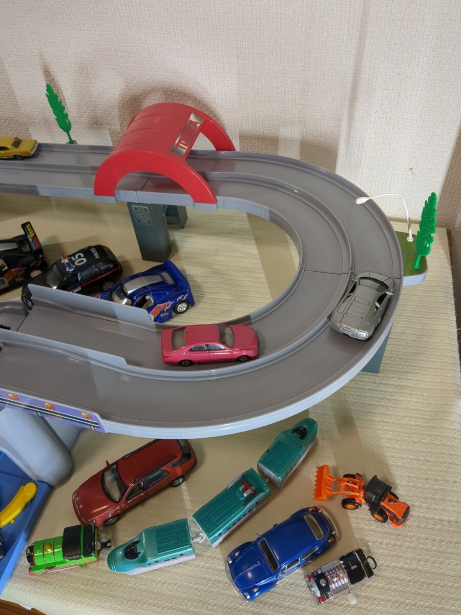 車のおもちゃまとめ トミカ チョロQ 電車 他 高速道路にぎやかドライブ 動作確認済の画像5
