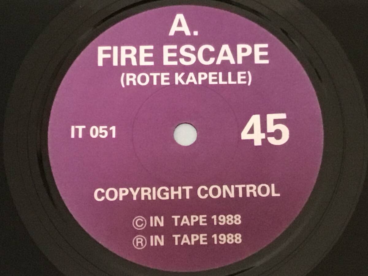 Rote Kapelle - Fire Escape 7EP jesse garon & the desperadoes fizzbombs_画像2