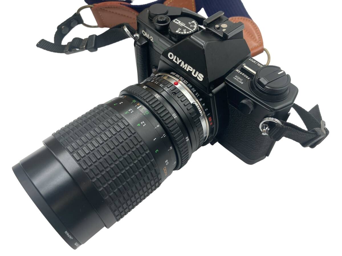 【1円 ジャンク】OLYMPUS/オリンパス フィルムカメラ 一眼 OM-2 SIGMA ZOOM-Ⅲ f＝28-84mm MULTI-COATED ZUIKO AUTO-ZOOM 65-200mm_画像2