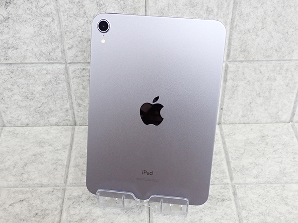 【中古 美品】iPad mini 8.3インチ 第6世代 Wi-Fi 256GB パープル MK7X3J/A 2021年秋 本体 付属品未使用 完品(PDB166-1)_画像3