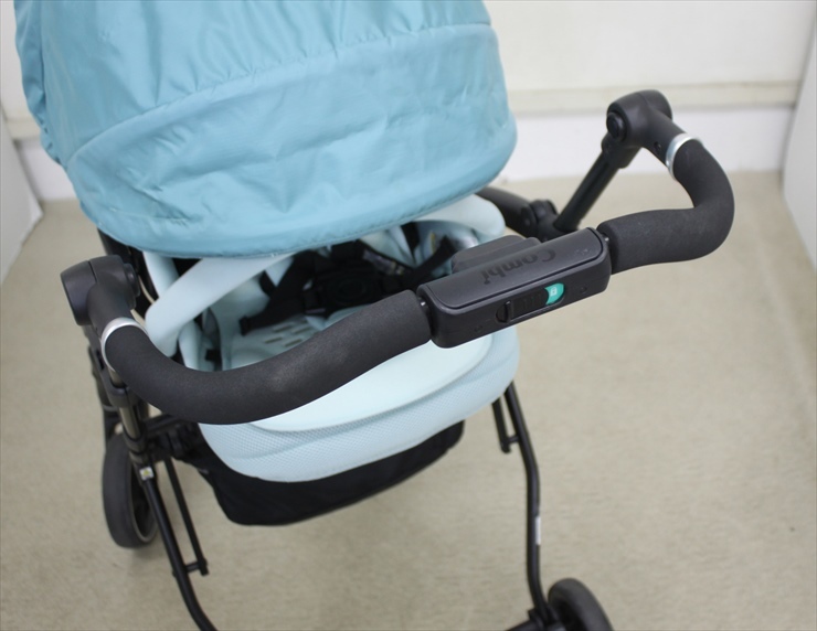  free shipping beautiful goods AttO type-L mint green single tyre both against surface super high seat 61cm post-natal 1 months ~ cleaning settled 