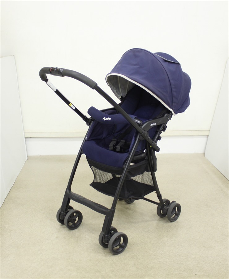  free shipping ka Rune air AB colorful do Aprica super light weight stroller high seat 52 post-natal 1 months about ~ have been cleaned 